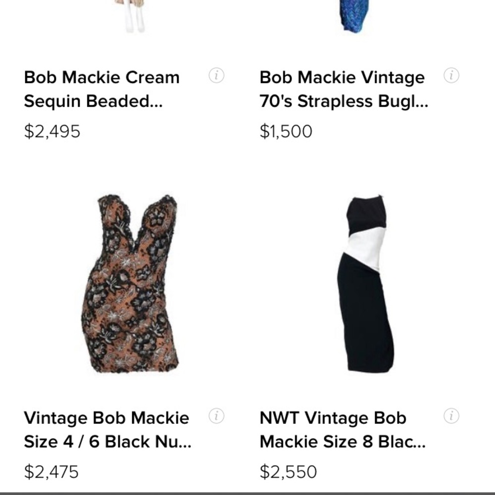 Vtg Bob Mackie satin coat dress tuxedo green XS - Picture 11 of 11